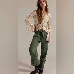 We The Free Safari Sun Cropped Pants Sold Out $178